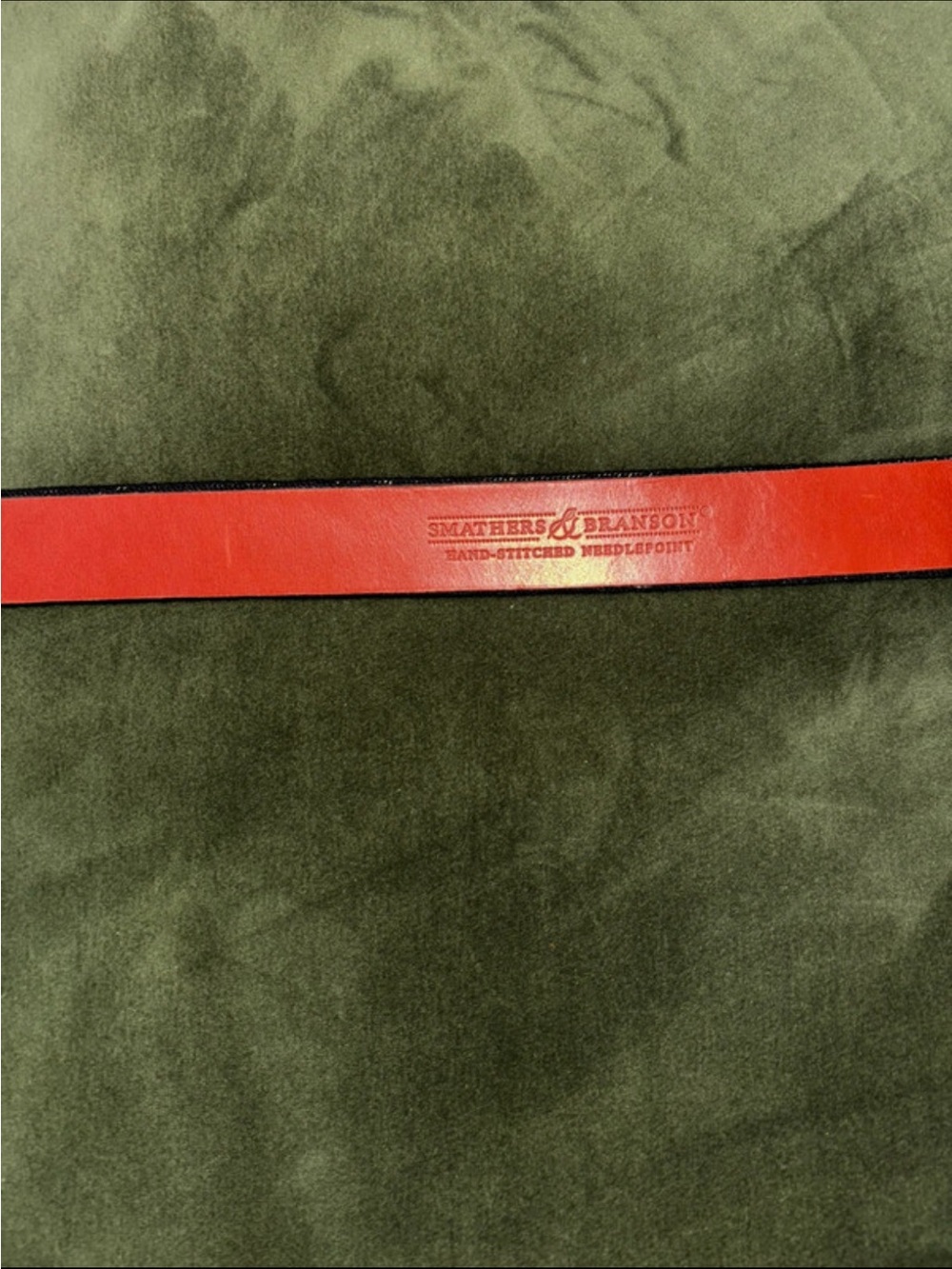 Smathers & Branson SEC needlepoint belt - Picture 10 of 12